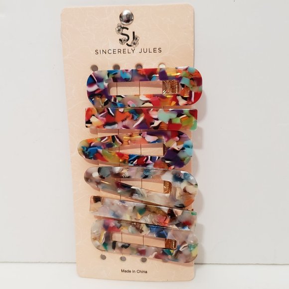 Sincerly Jules Hair Sincerely Jules Hair Barettes Multi Color